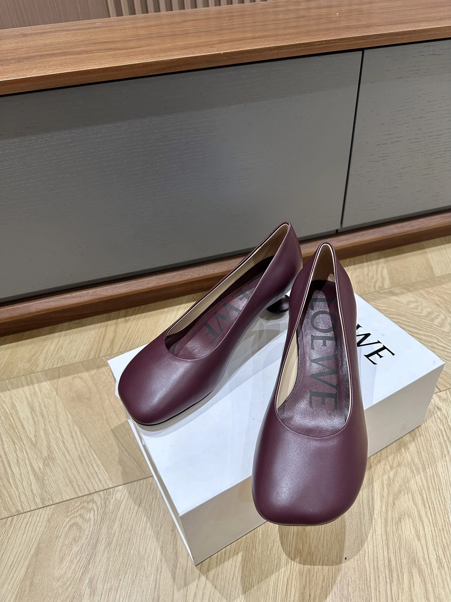 COCO-- 8o5w5 L815S01X78-7110 Calfskin sheepskin Heel height：5.5CM item:E-X000C2008
